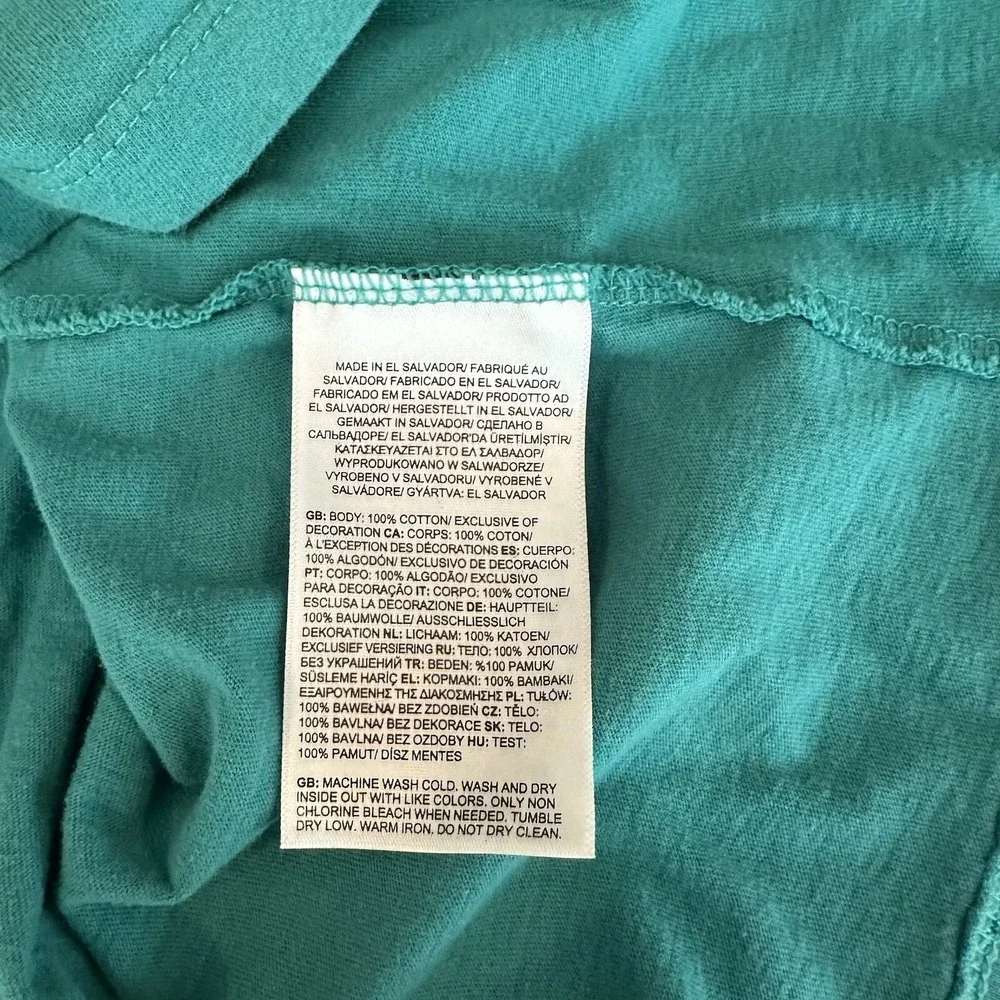 The North Face Womens XL Green Outdoors Graphic Short‎ Sleeve Crew Neck Tshirt - Picture 10 of 10